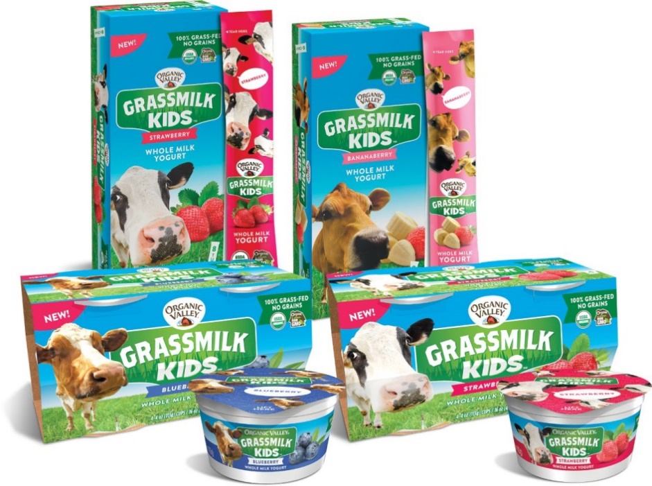 Organic Valley Grassmilk Kids Yogurt Cup Strawberry